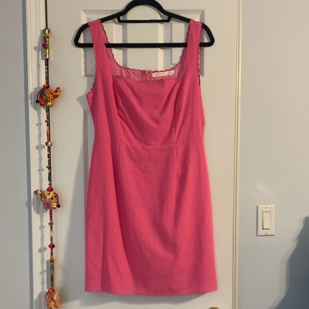 Altar'd State Vibrant Pink Mini Dress